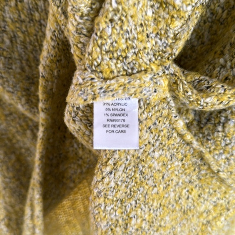 Chelsea & Theodore Cowl Crop Sweatshirt sz XS NWOT