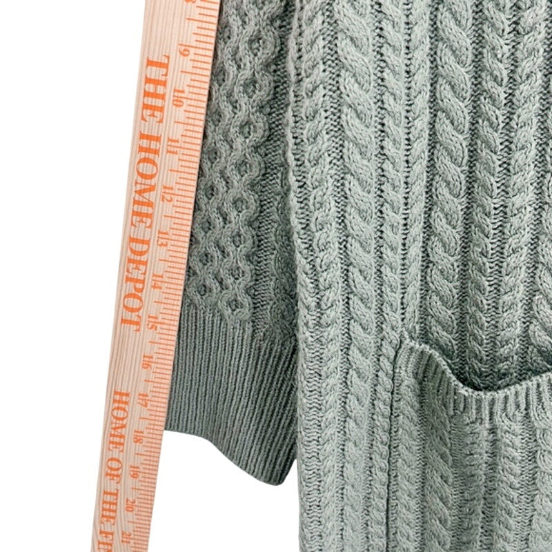 Elliatt Pleasure Cable Knit Turtleneck Sweater Dress sz XS