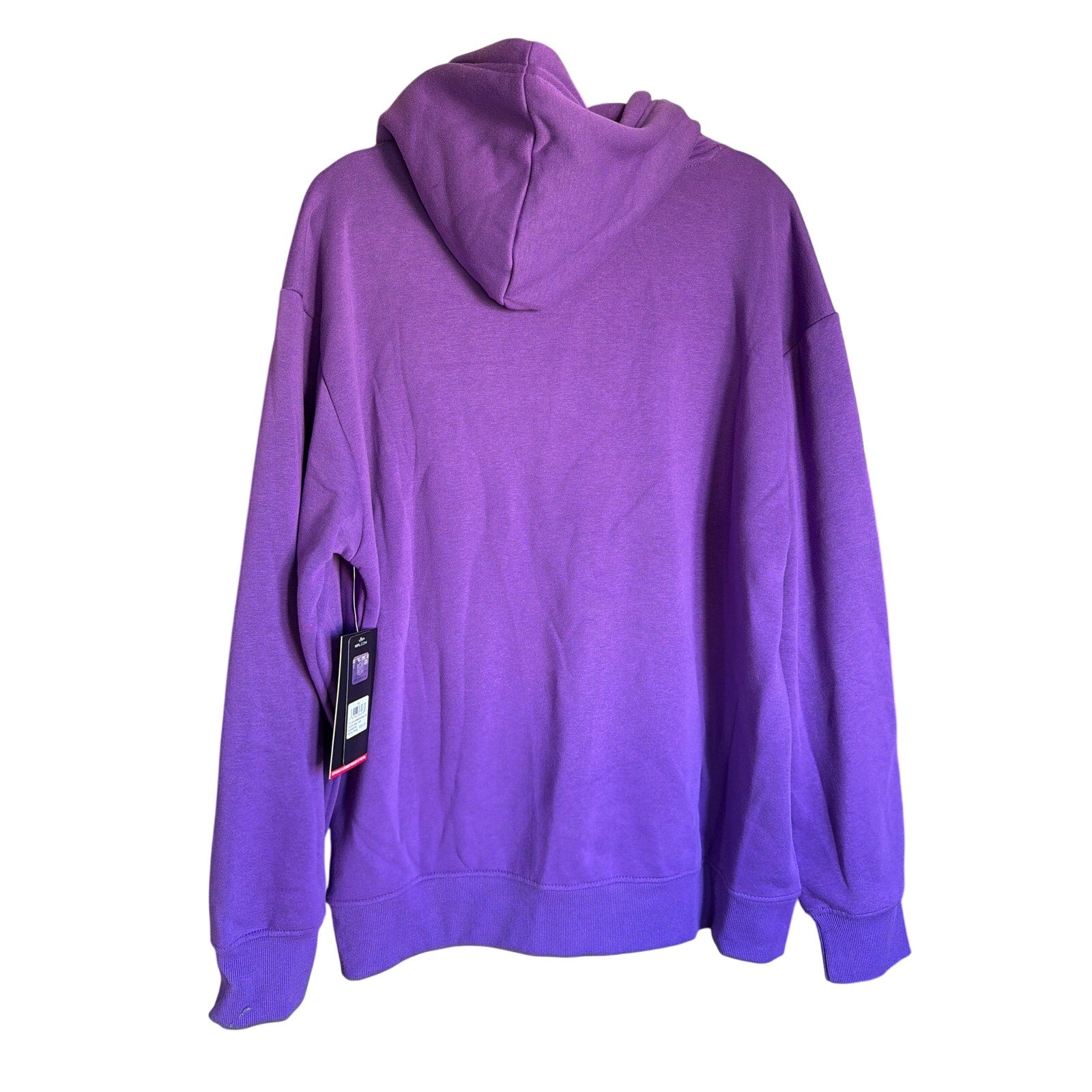 Minnesota Vikings NFL Hoodie Purple Graphic Football NWT XL