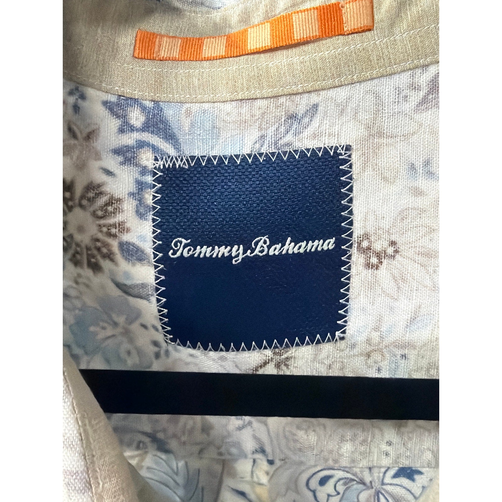 Tommy Bahama Paisley Button Down Shirt Men’s L Coastal Classic