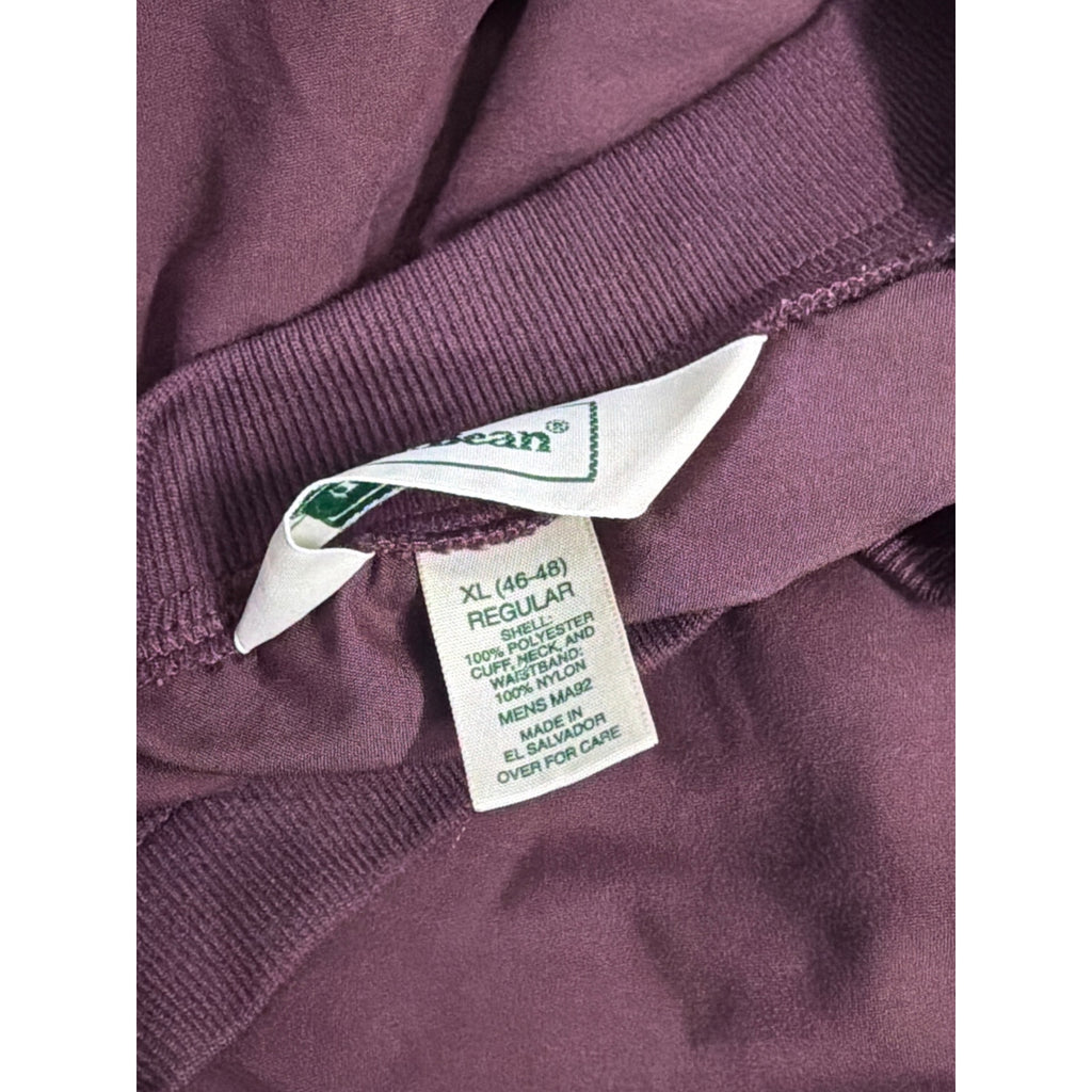 L.L. Bean Mens Mauve V Neck Pullover Sweatshirt Classic Outdoor Size XL