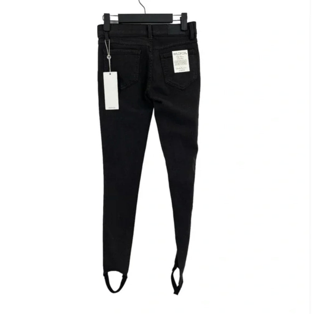 New to Posh B 🔆| Wildfox Sloane Mid Rise Stirrup Jeans Women’s NWT Sz 24
