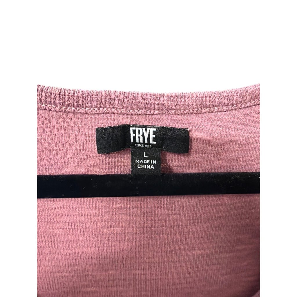 Frye Mauve Sleeveless Henley Midi Dress