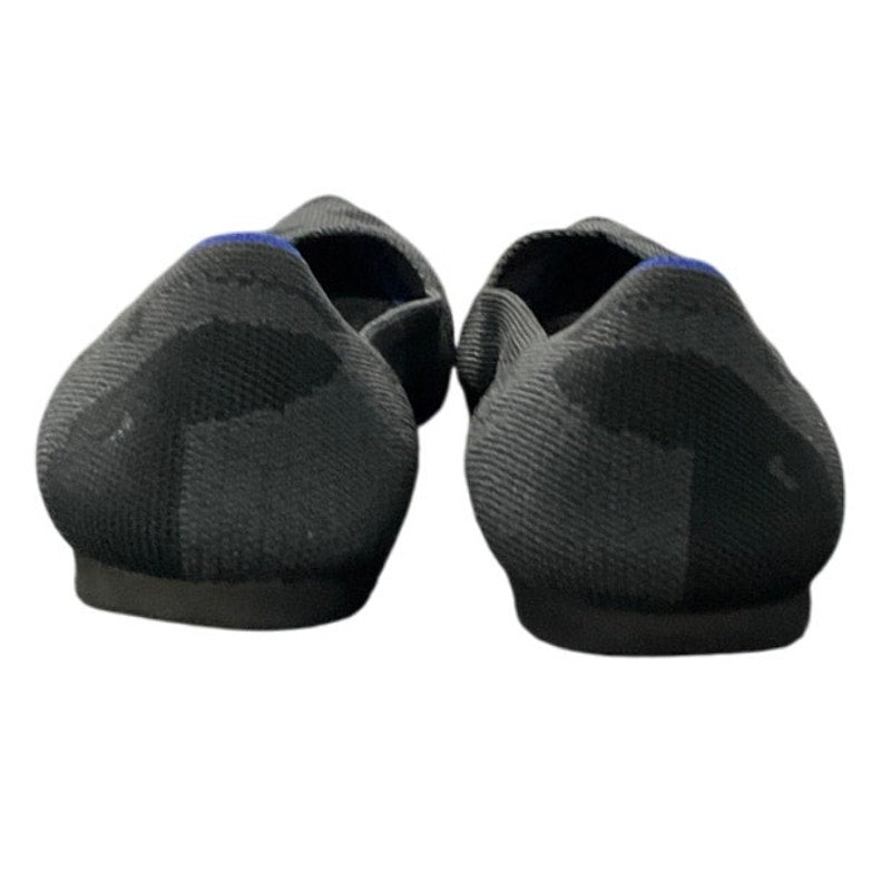 Rothy’s The Point Flats Camo Black Grey Knit Washable Shoes Women’s Size 8.5