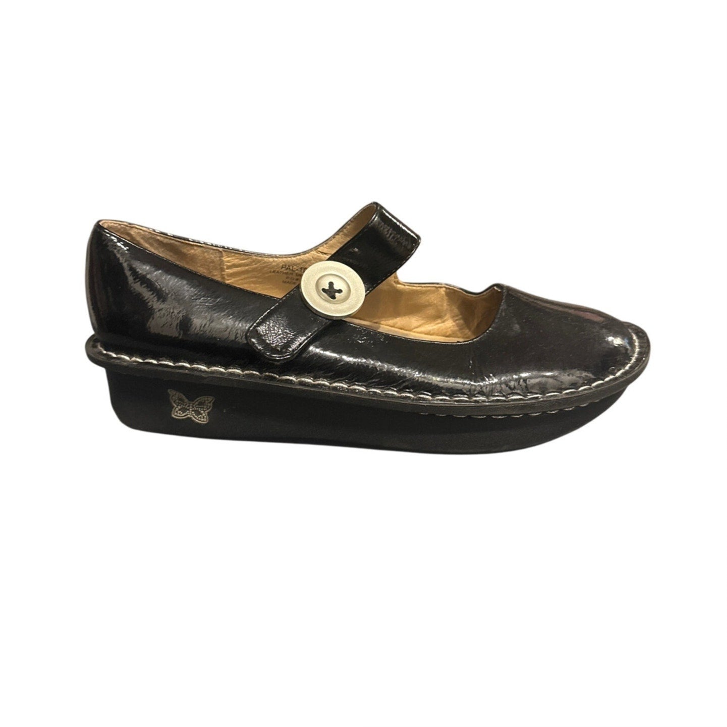 Alegria Womens Paloma Black Mary Janes EUR 39