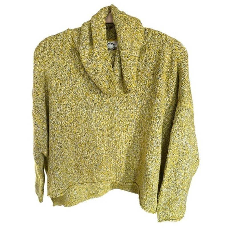 Chelsea & Theodore Cowl Crop Sweatshirt sz XS NWOT
