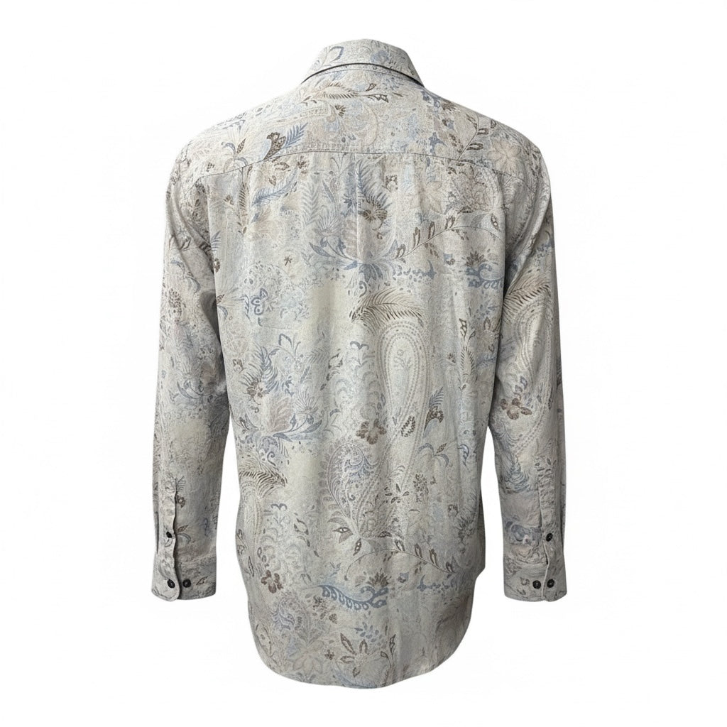 Tommy Bahama Paisley Button Down Shirt Men’s L Coastal Classic