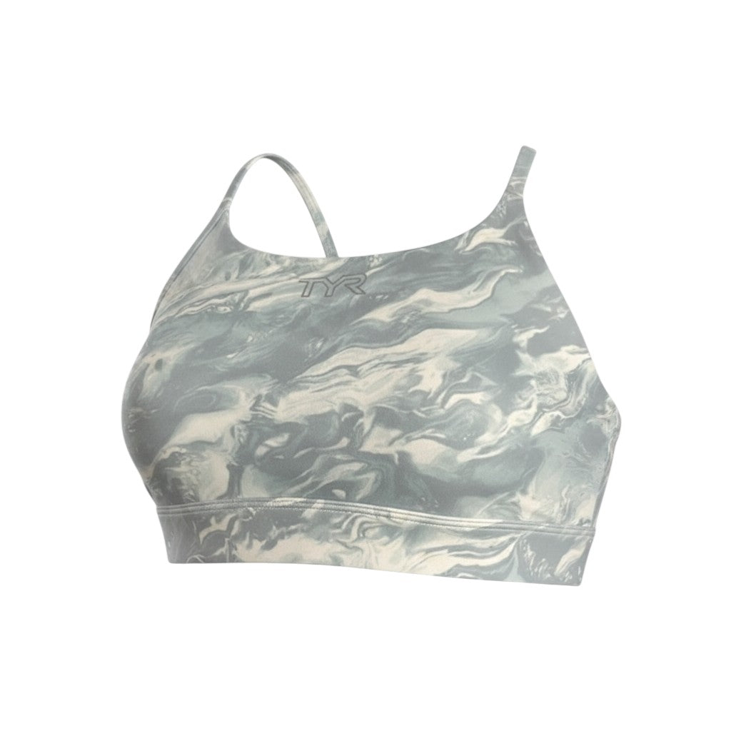 TYR Base Kinetic™ Women's High Neck Sports Bra - Aqueous XL