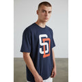 Mitchell & Ness Padres SD Logo Tee Navy MLB Streetwear Athletic New