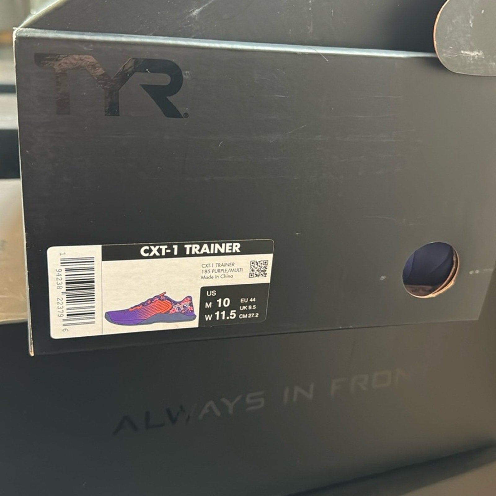 TYR CXT-1 TRAINER CROSSFIT MULTICOLOR LIMITED EDITION M10 W11.5