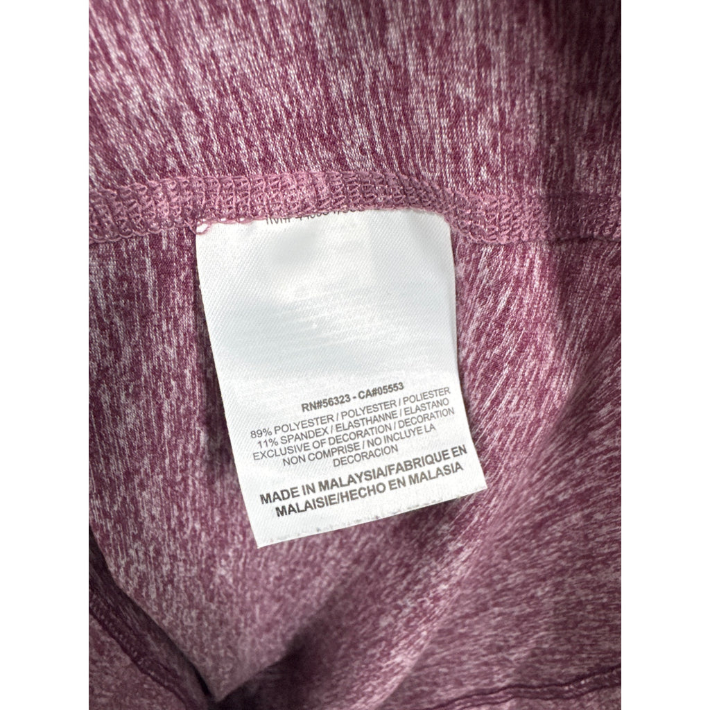 Nike Red Zip Up Thumb Hole Sweatshirt sz M