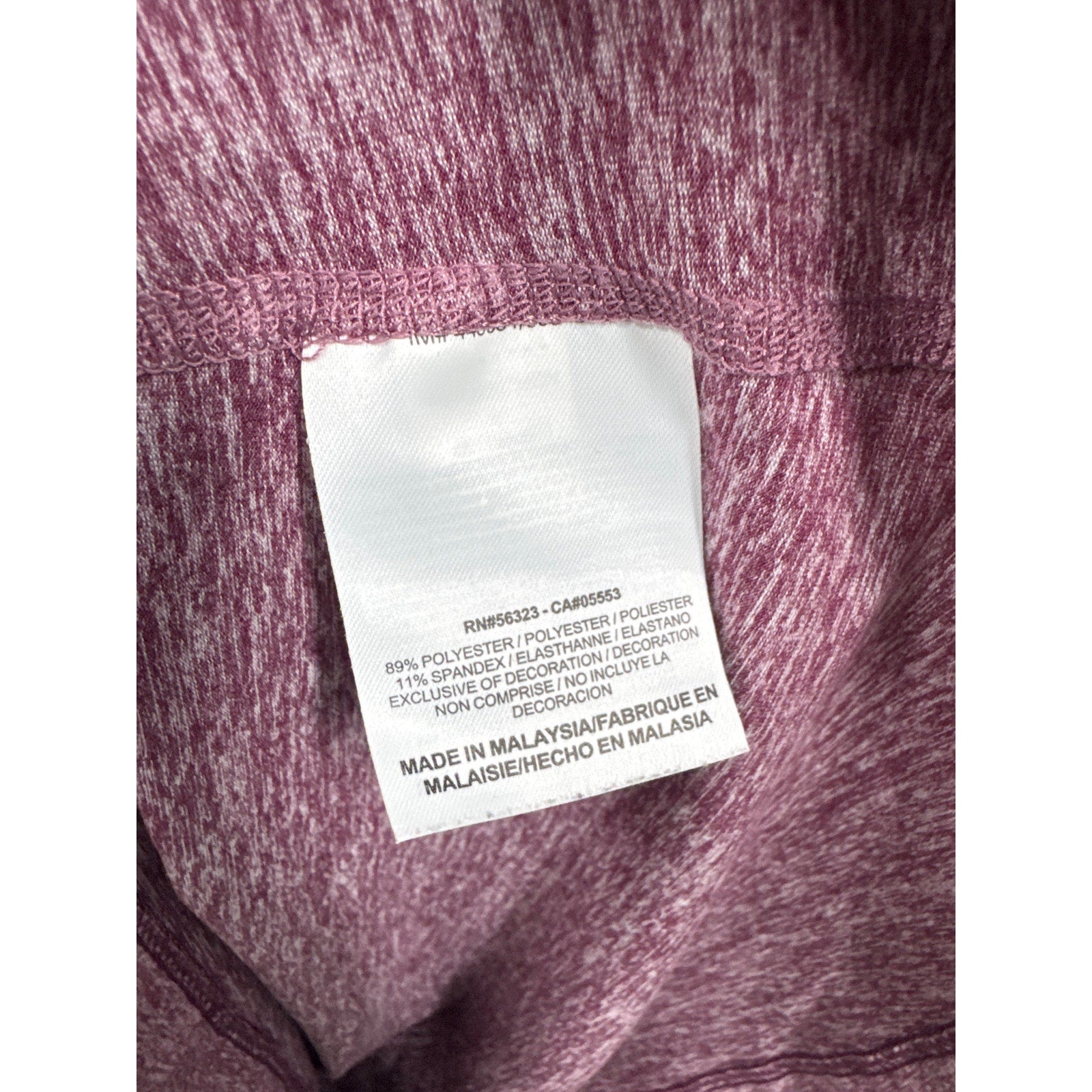 Nike Red Zip Up Thumb Hole Sweatshirt sz M