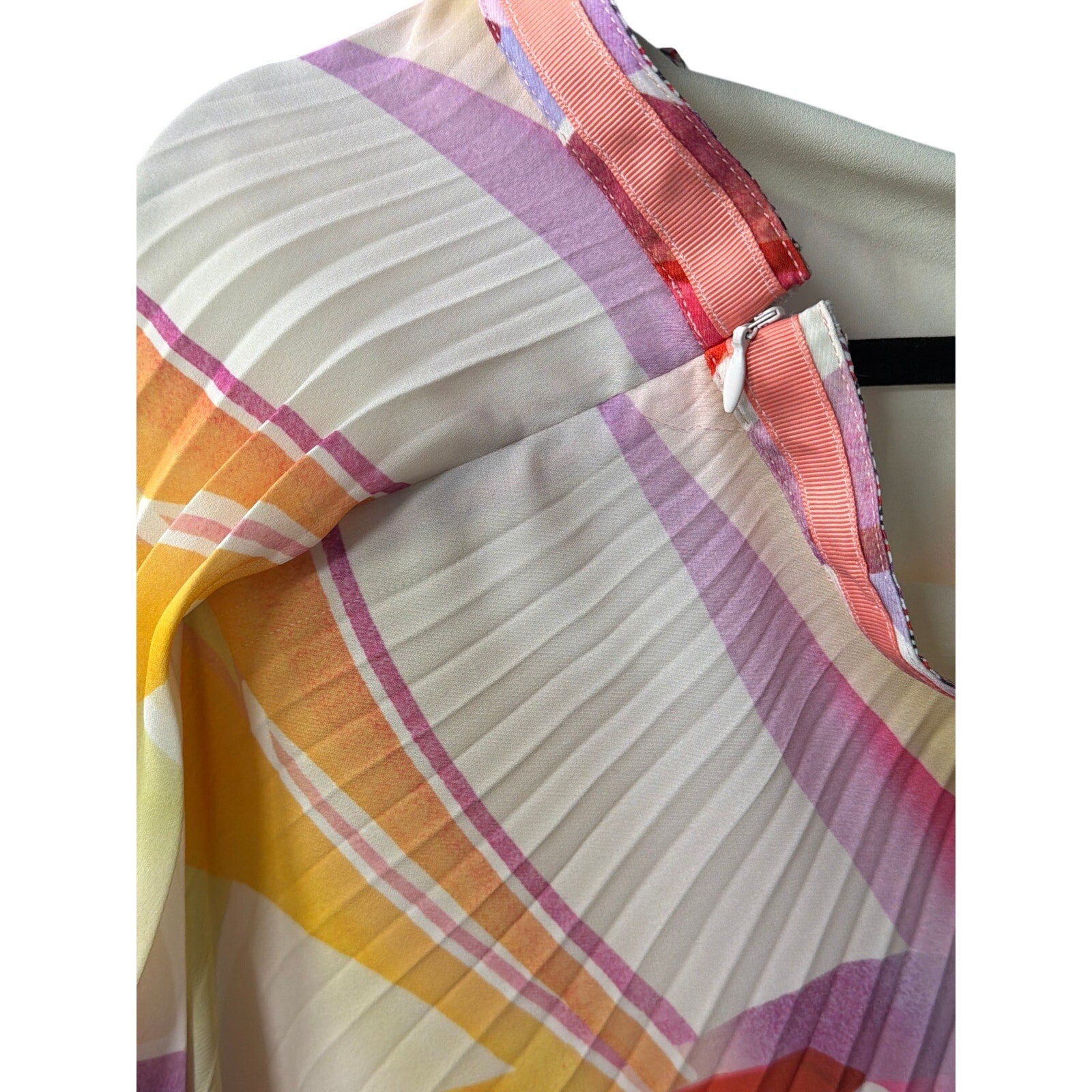 Robert Graham Romantic Coastal Chic Midi Skirt Old Money Style