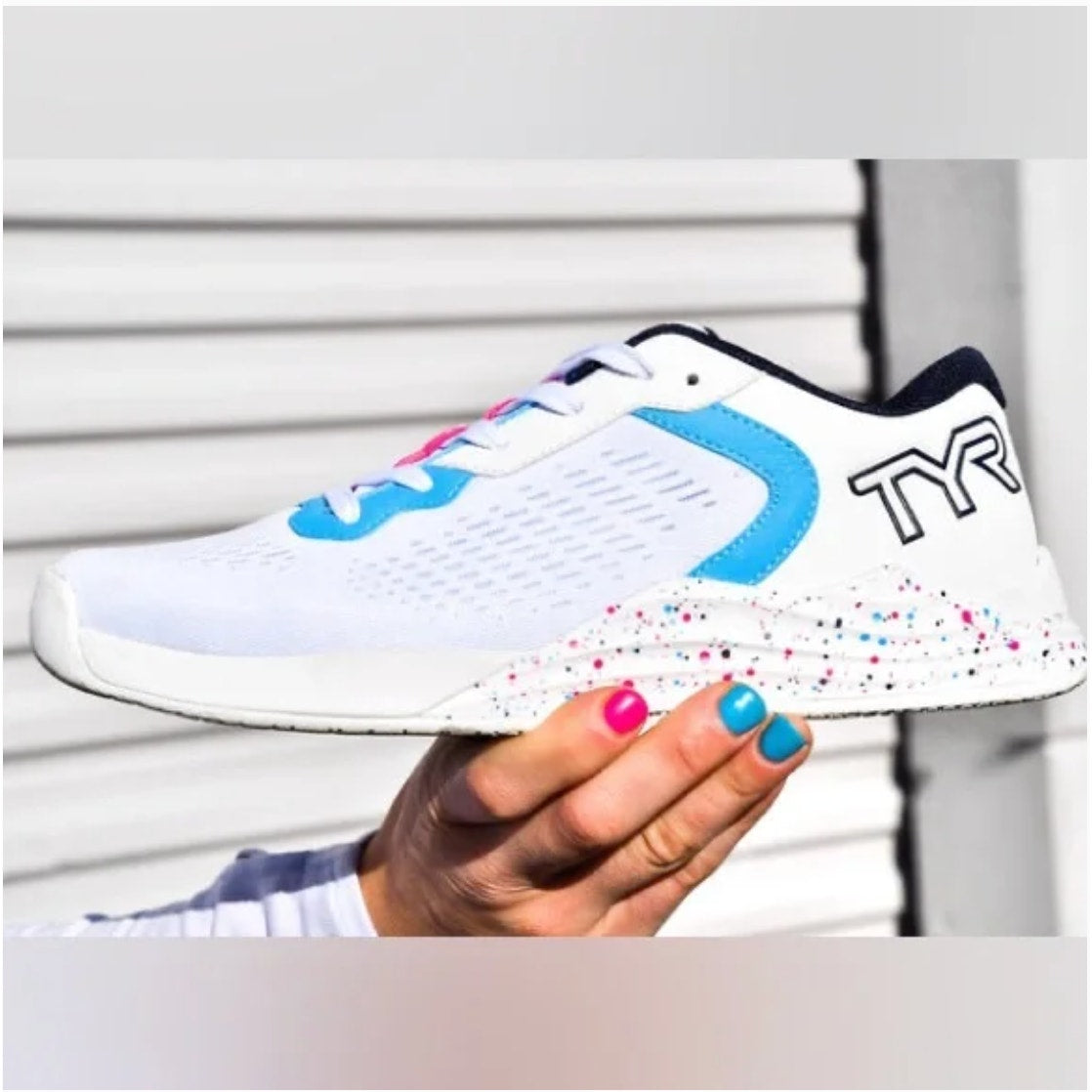TYR CXT-1 Wodapalooza Limited Edition Trainer White Blue M10 W11.5 NIB