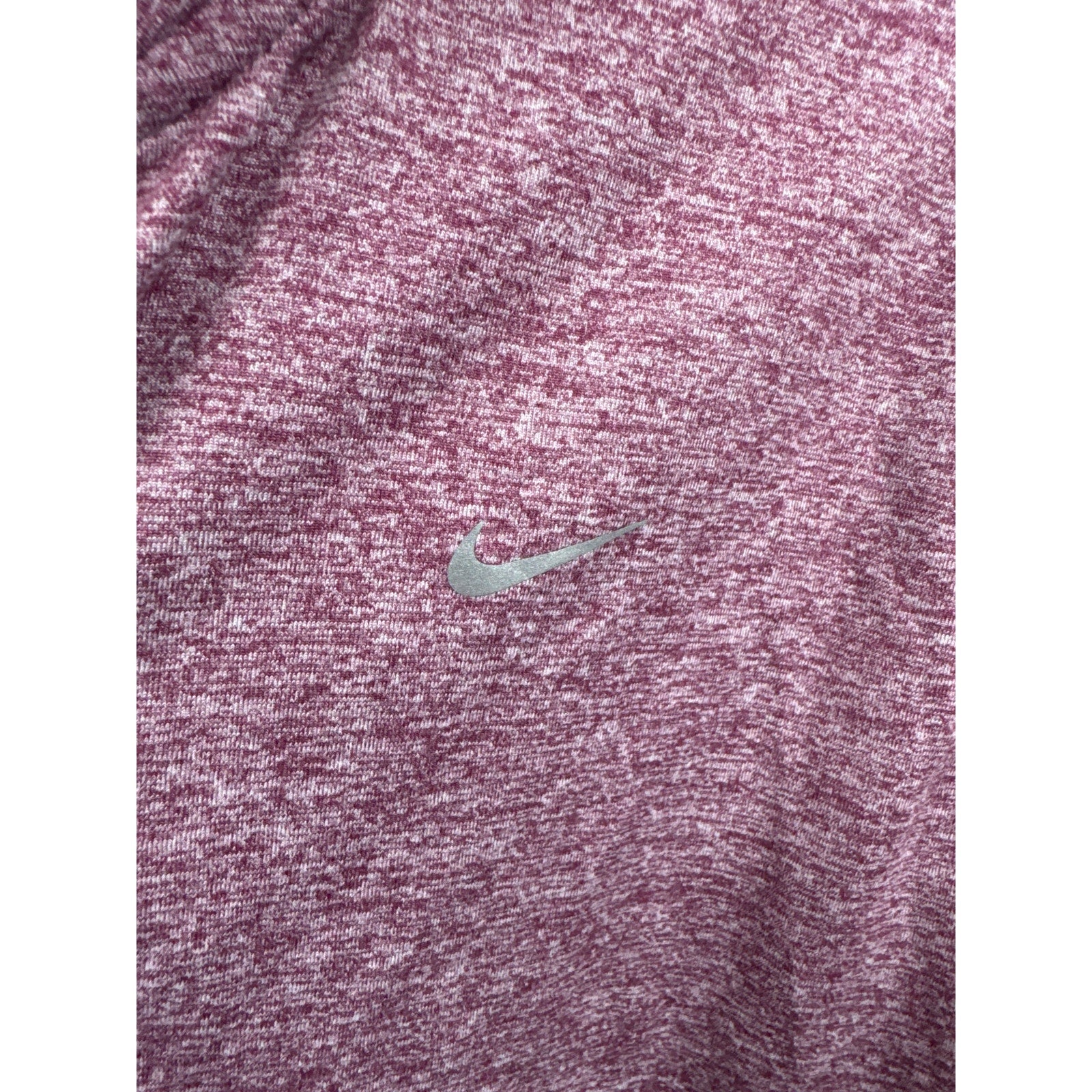 Nike Red Zip Up Thumb Hole Sweatshirt sz M