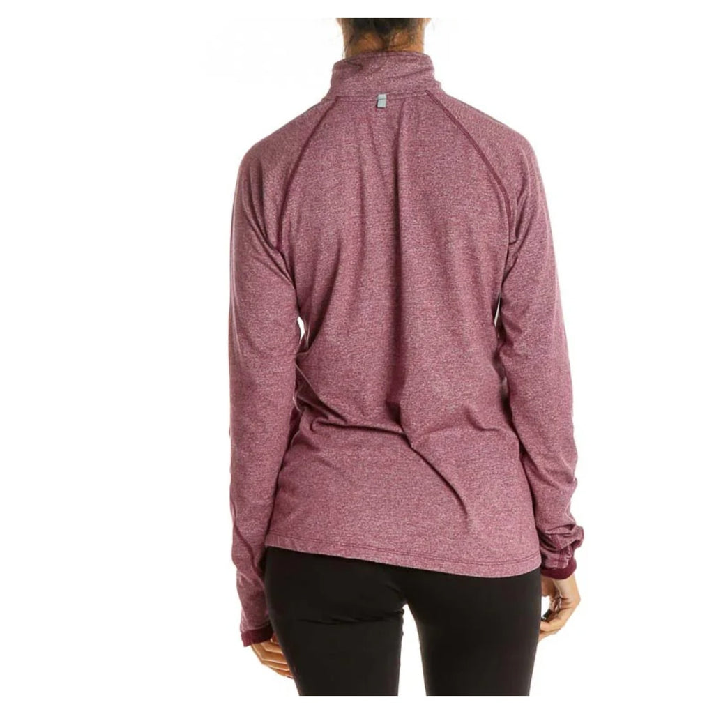 Nike Red Zip Up Thumb Hole Sweatshirt sz M