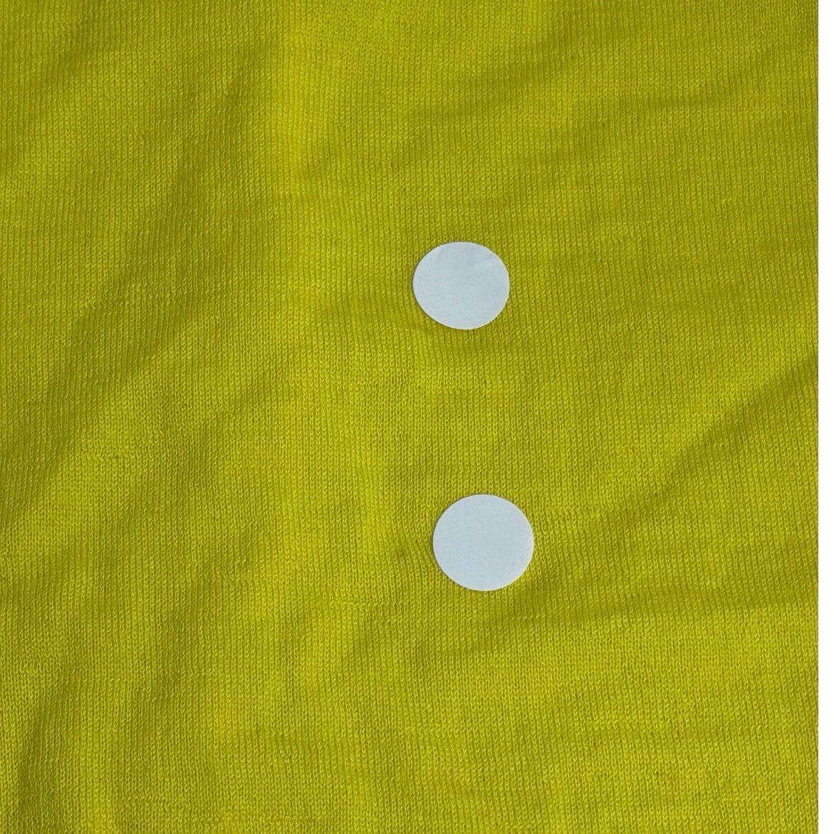 Escada Chartreuse Button Front Knit Cardigan Size L Made in Italy